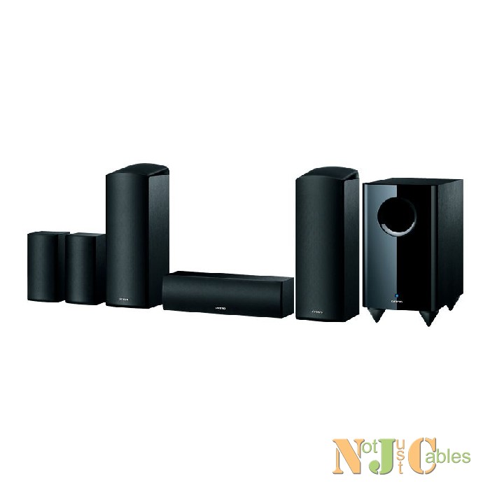 Not Just Cables Have A Range Of Onkyo Products Onkyo 5 1 2 Channel Home Cinema Speaker System Model Sksht588b